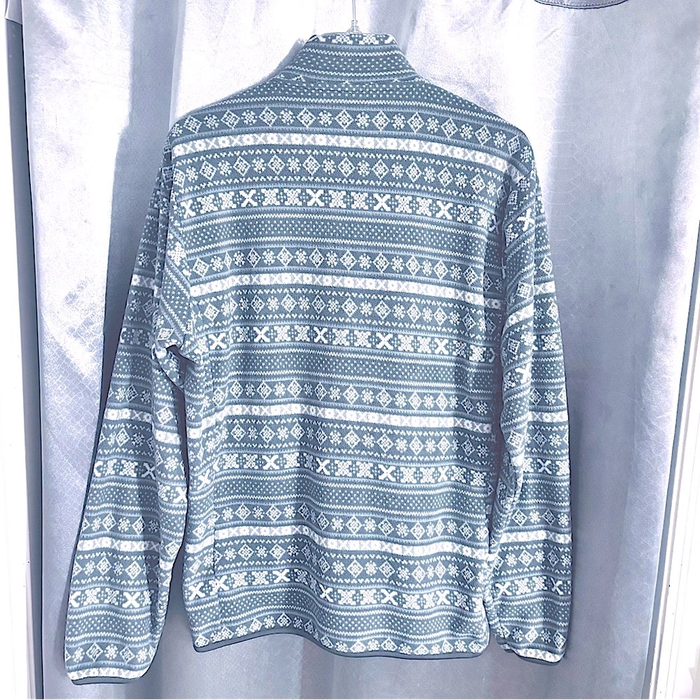Uniqlo - Fleece Scandi Pattern Zip Front Jacket Women’s Medium HOST PICK❄️❄️❄️❄️ - Picture 3 of 6